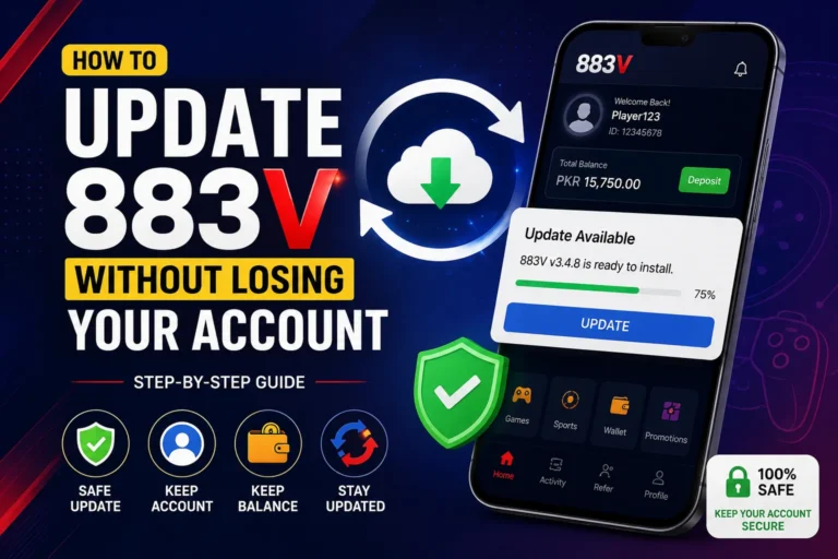 How to Update 883V Without Losing Your Account